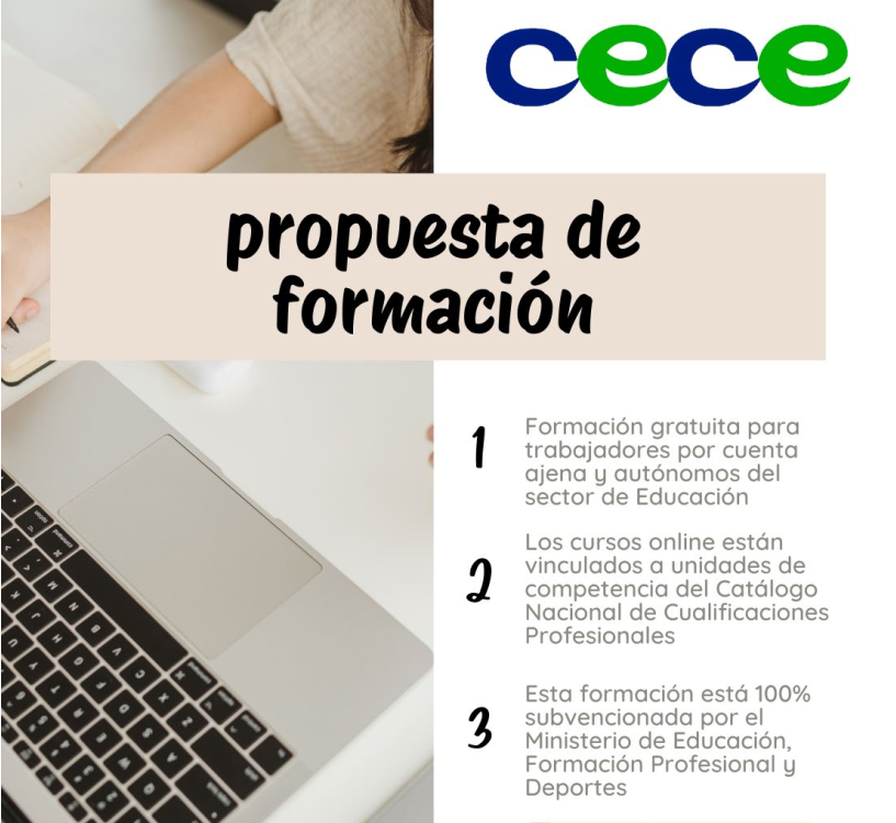 Propuestas de FORMACIÓN CECE